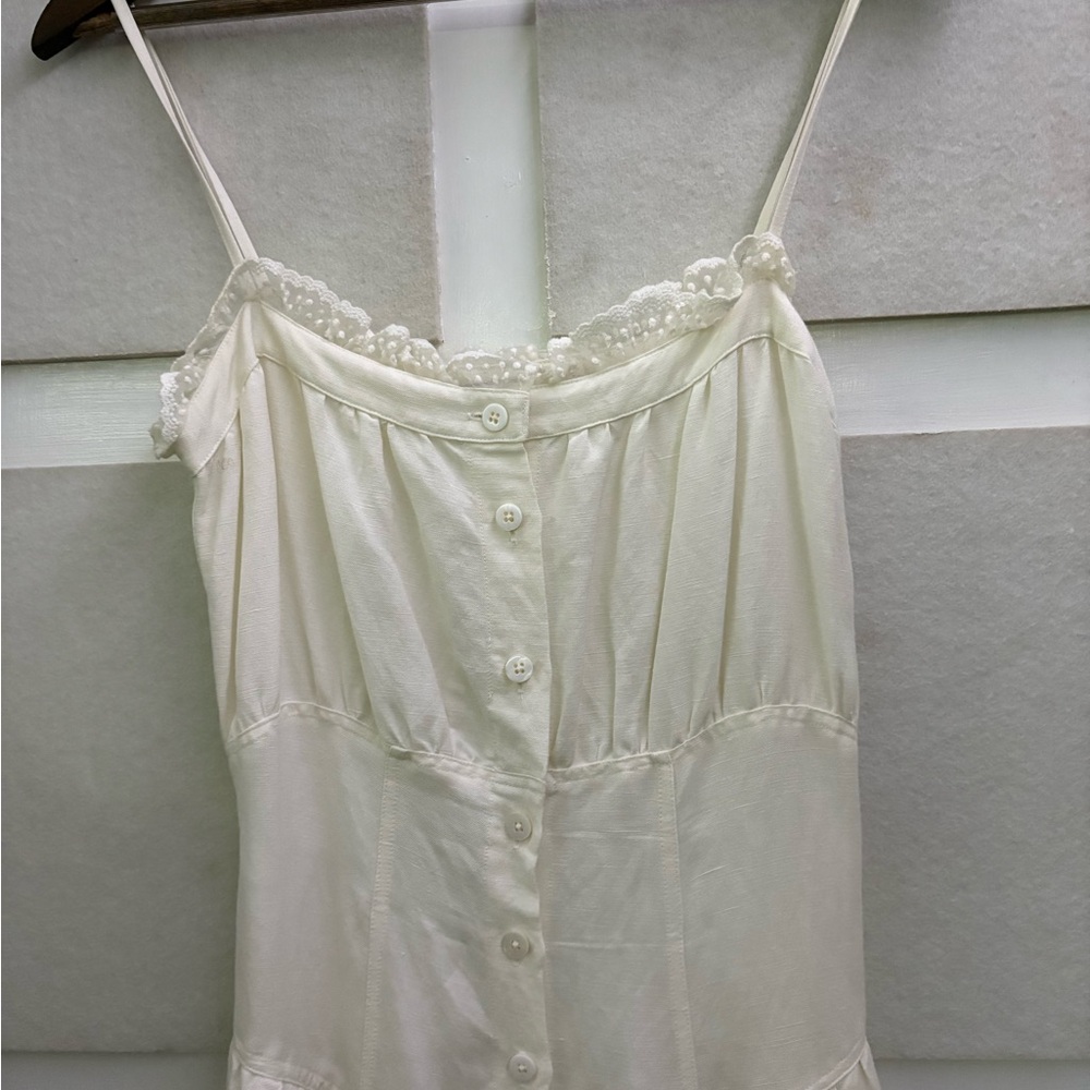 NWOT Christy Dawn Lola Dress in Ivory - Picture 10 of 13